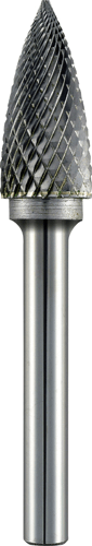 No. 6 6 mm Burr - Arc Pointed Nose No. 6 6 mm Burr - Arc Pointed Nose