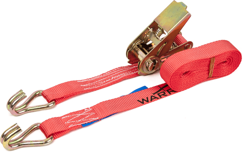WARRIOR 1T Ratchet Strap with Claw Hooks WARRIOR 1T Ratchet Strap with Claw Hooks