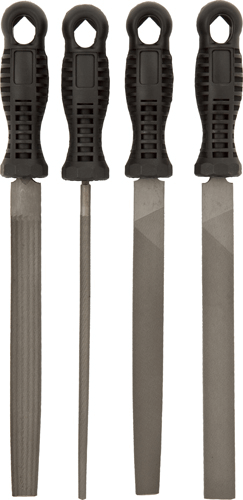 Files Second Cut w/Handles Set of 4 Files Second Cut w/Handles Set of 4