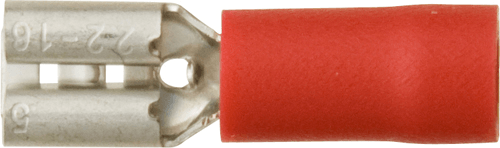 Terminals Red Push-On Female 4.8mm Terminals Red Push-On Female 4.8mm