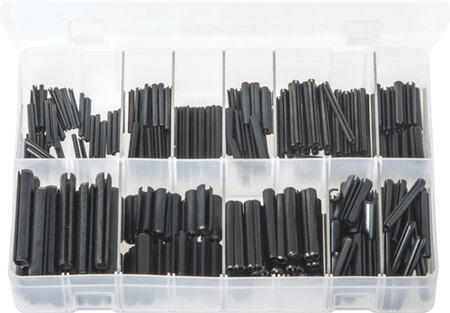Assorted Spring Roll Pins 3/32-5.16 300 Pc Assorted Spring Roll Pins 3/32-5.16 300 Pc