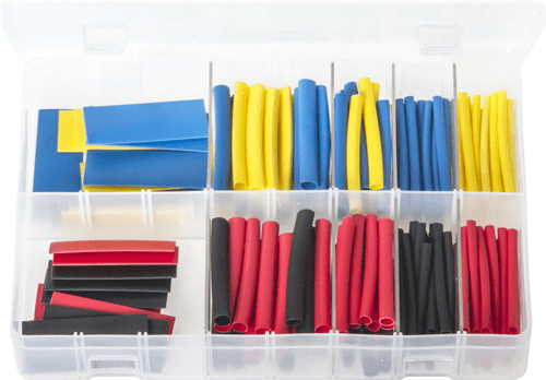 Assorted HEAT SHRINK TUBING (Box of 172) Assorted HEAT SHRINK TUBING (Box of 172)