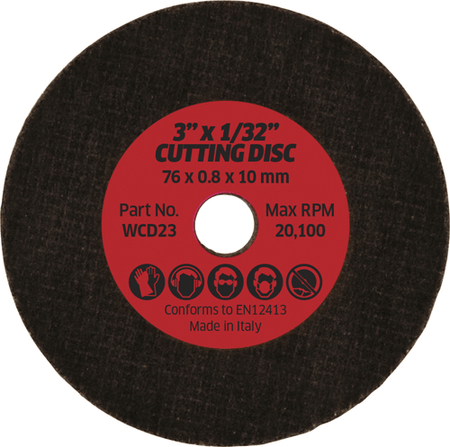 Cut-Off Wheels 3" x 1/16" Cut-Off Wheels 3" x 1/16"