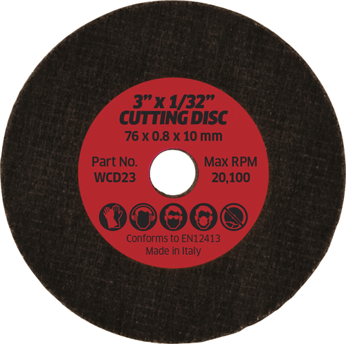 Cut-Off Wheels 3" x 1/16" Cut-Off Wheels 3" x 1/16"