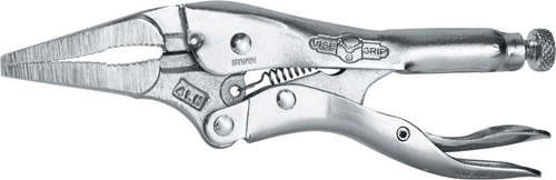 VISE-GRIP Long Nose Locking Pliers 4 Inch VISE-GRIP Long Nose Locking Pliers 4 Inch