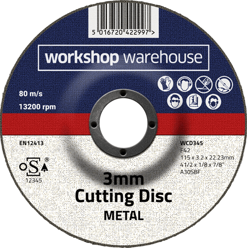 115mm x 3.0mm x 22mm DPC Disc 115mm x 3.0mm x 22mm DPC Disc - Premium Metal Cutting Disc