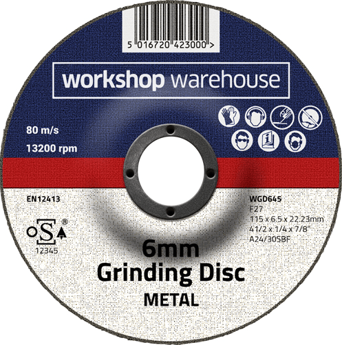 115mm x 6.5mm x 22mm Grinding Disc DPC 115mm x 6.5mm x 22mm Grinding Disc DPC | Quality Grinding