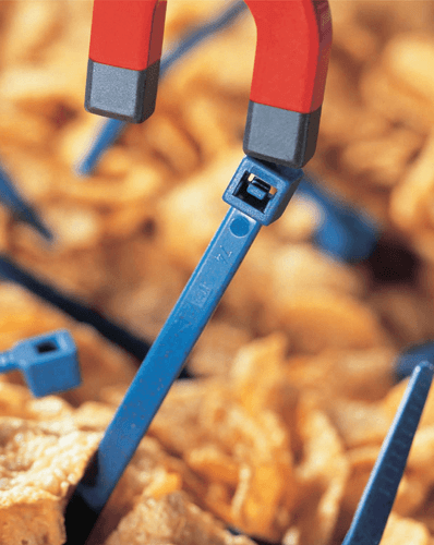 METAL CABLE TIE 200mm x 4.6mm BLUE METAL CABLE TIE 200mm x 4.6mm BLUE