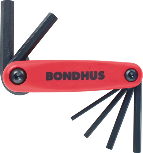 BONDHUS Fold-Up Set Metric 6-pce BONDHUS Fold-Up Set Metric 6-pce