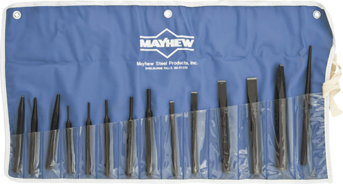 MAYHEW Punch & Chisel Set 14-pce MAYHEW Punch & Chisel Set 14-pce
