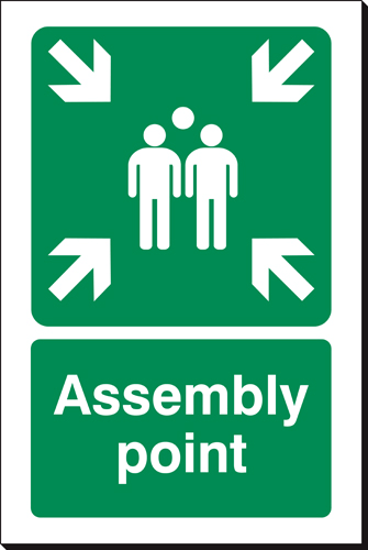 Assembly Point 240 x 360mm Sign Assembly Point 240 x 360mm Sign