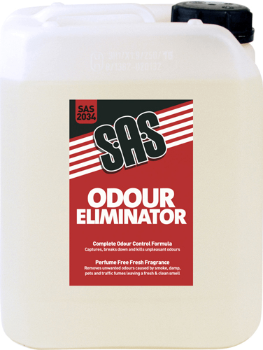 SAS Odour Eliminator 5L Industrial Deodoriser SAS Odour Eliminator 5L Industrial Deodoriser
