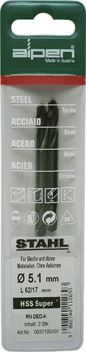ALPEN HSS Double-Ended Drills 3.2mm ALPEN HSS Double-Ended Drills 3.2mm
