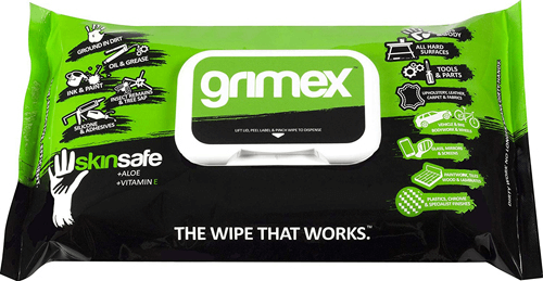 GRIMEX Hand Wipes GRIMEX Hand Wipes - No Water Needed for Tough Cleaning