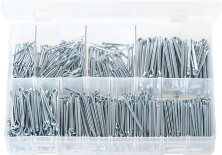 Split Pins Imperial Small sizes Assorted Box 800 Pc Split Pins Imperial Small sizes Assorted Box 800 Pc