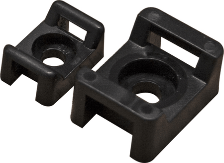 Assorted Cable Tie Bases & Mounts 120 Pc Cable Tie Bases & Mounts – Assorted Box | Castle Engineers Supplies