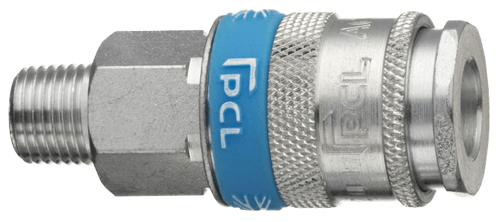 PCL XF High Flow Couplings 1/4 BSP Male PCL XF High Flow Couplings 1/4 BSP Male