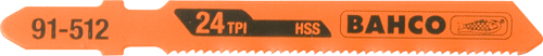 BAHCO Jigsaw Blade HSS 75mm 12 TPI BAHCO Jigsaw Blade HSS 75mm 12 TPI