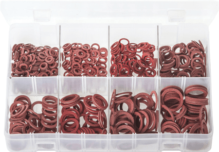 Assorted Fibre Washers Metric 600 Pc Assorted Fibre Washers Metric 600 Pc