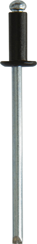 Rivets Aluminium Black (Box of 200) Rivets Aluminium Black (Box of 200)