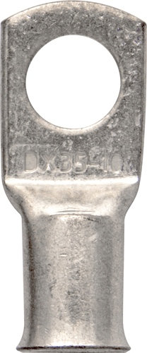 Copper tube terminal for 240mm² cable with 12mm stud hole