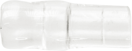 Clear insulating cover for 4mm female bullet terminal and 0.5–2mm² cable