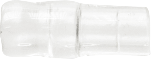 Clear insulating cover for 4mm female bullet terminal and 0.5–2mm² cable