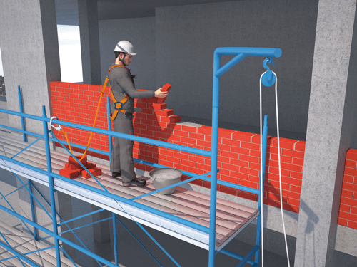 DELTAPLUS 'Scaffolding' Fall Arrester Kit DELTAPLUS 'Scaffolding' Fall Arrester Kit