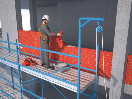 DELTAPLUS 'Scaffolding' Fall Arrester Kit DELTAPLUS 'Scaffolding' Fall Arrester Kit