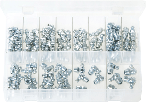 Grease Nipples Metric - 125pc Box Grease Nipples Metric - 125pc Box