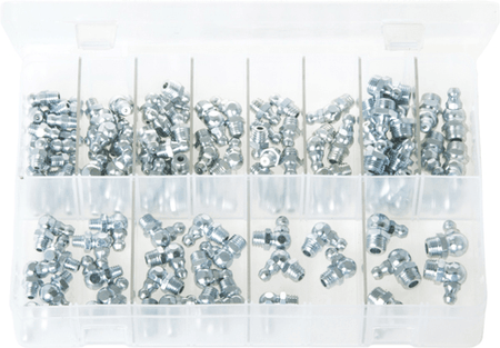Grease Nipples Metric - 125pc Box Grease Nipples Metric - 125pc Box