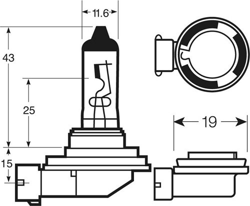 RING 'Xenon150' Bulbs H1 12V 55W P14.5s RING 'Xenon150' Bulbs H1 12V 55W P14.5s