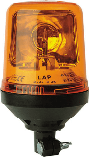 Beacon LAP Rotating DIN Mount Amber Beacon LAP Rotating DIN Mount Amber