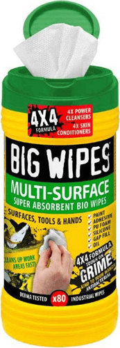 BIG WIPES MultiSurface Bio BIG WIPES MultiSurface Bio - Biodegradable Cleaning Solution
