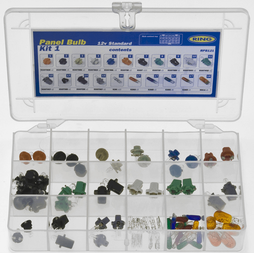 RING Panel Bulb Kit 12V Standard 71-Pc RING Panel Bulb Kit 12V Standard 71-Pc