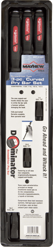 MAYHEW Dominator Pry Bar Set 3-pce MAYHEW Dominator Pry Bar Set 3-pce - Durable & Reliable