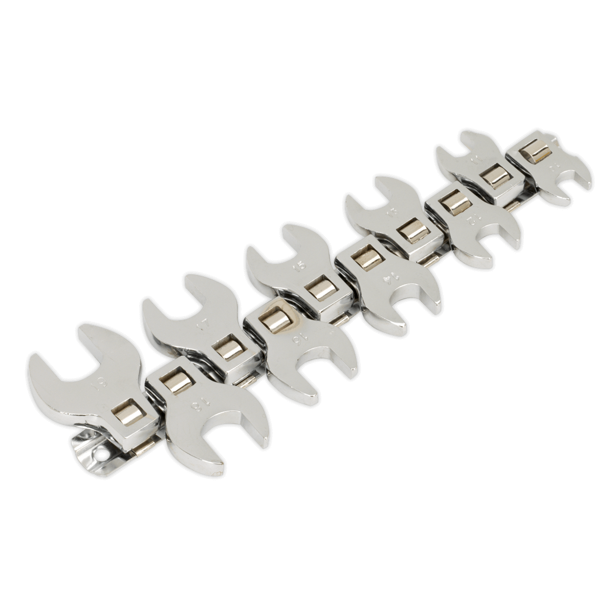 Crow's Foot Open-End Spanner Set 10pc 3/8"Sq Drive Metric Crow's Foot Open-End Spanner Set 10pc 3/8"Sq Drive Metric
