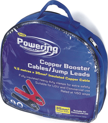 RING 'Powering' Booster Cables/Jump Leads RING 'Powering' Booster Cables/Jump Leads