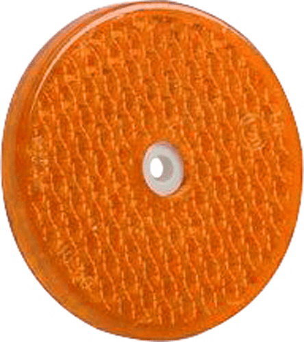 Round Reflector Amber-Multipack Round Reflector Amber-Multipack