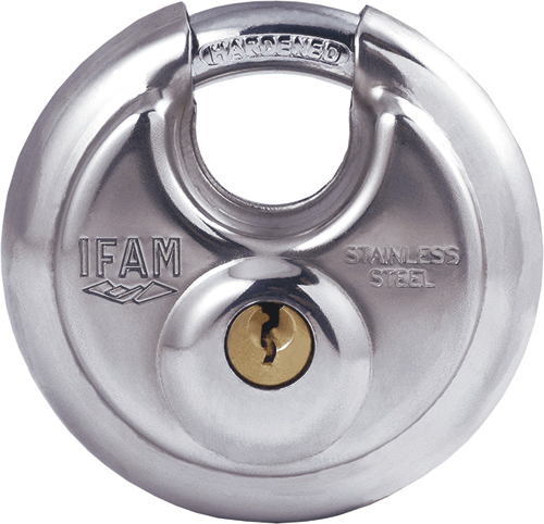 IFAM Circular Discuss Padlock 70mm IFAM Circular Discuss Padlock 70mm