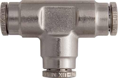 Tube Coupling Push-fit Brass T 10mm Tube Coupling Push-fit Brass T 10mm