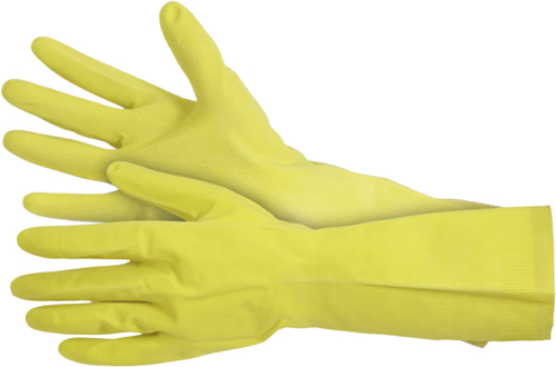 Household Rubber Gloves - M Household Rubber Gloves - M: Durable Comfort for Cleaning
