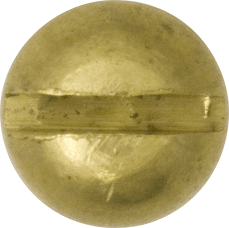 Assorted brass BA fasteners close-up image of a brass screw suitable for engineering and construction projects.