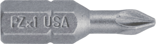 1/4 Hex Bits Pozi PZ3 1/4 Hex Bits Pozi PZ3 - Reliable Grip for Power Tools