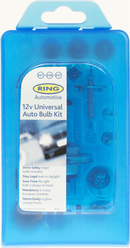 RING 12V Universal Bulb Kit with H1 & H4 & H7 RING 12V Universal Bulb Kit with H1 & H4 & H7