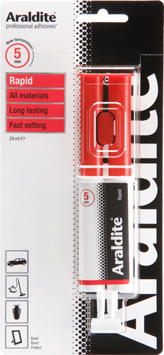 ARALDITE Rapid Adhesive 24ml Syringe ARALDITE Rapid Adhesive 24ml Syringe
