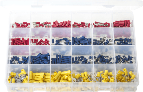 Terminals Insulated Red Blue & Yellow Terminals Insulated Red Blue & Yellow