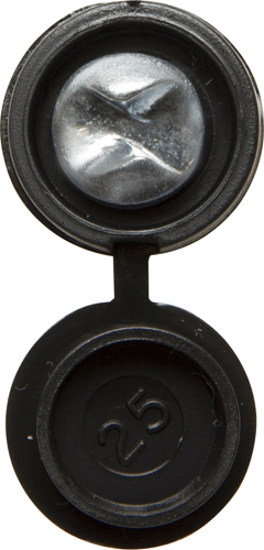 Security Number Plate Screws Black Security Number Plate Screws Black