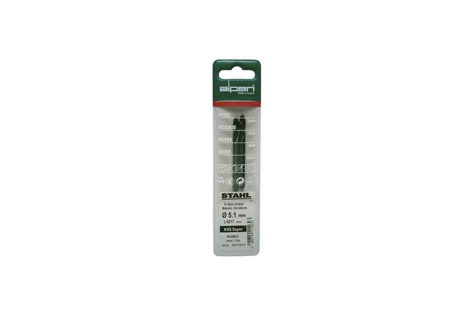ALPEN HSS Double-Ended Drills 3.2mm