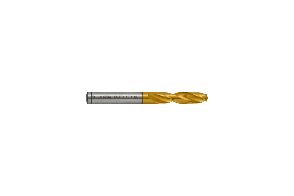 ALPEN HSS Co/TiN Spot Weld Drill 8x82mm